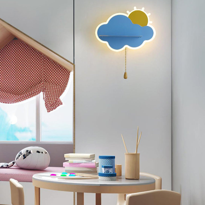 ENFANT | Applique murale nuage pour une chambre d’enfant apaisante