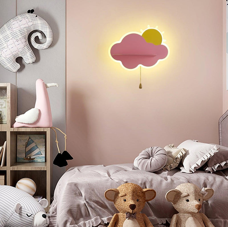 ENFANT | Applique murale nuage pour une chambre d’enfant apaisante