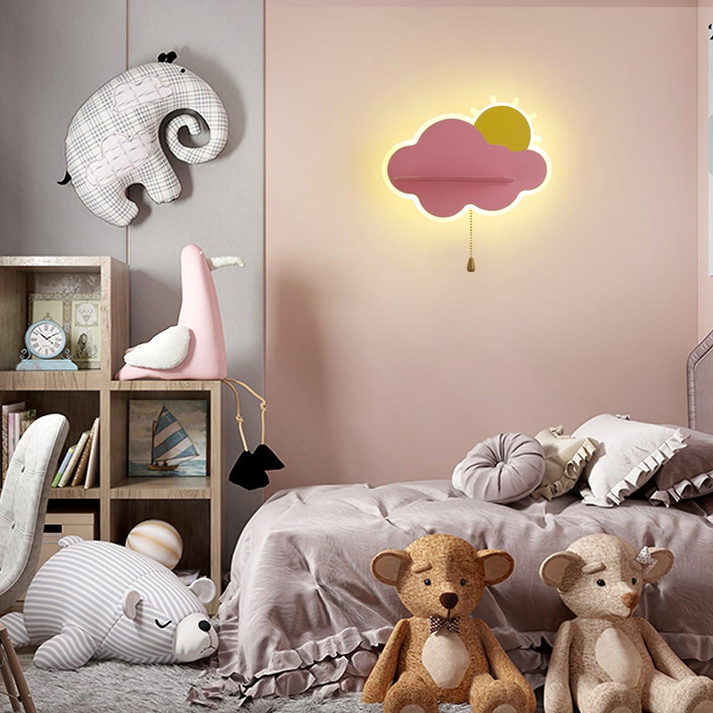 ENFANT | Applique murale nuage pour une chambre d’enfant apaisante