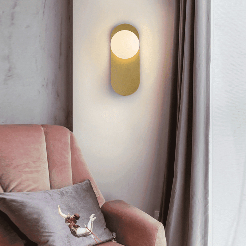 BOULO | Applique murale boule blanche pour une élégance moderne et intemporelle