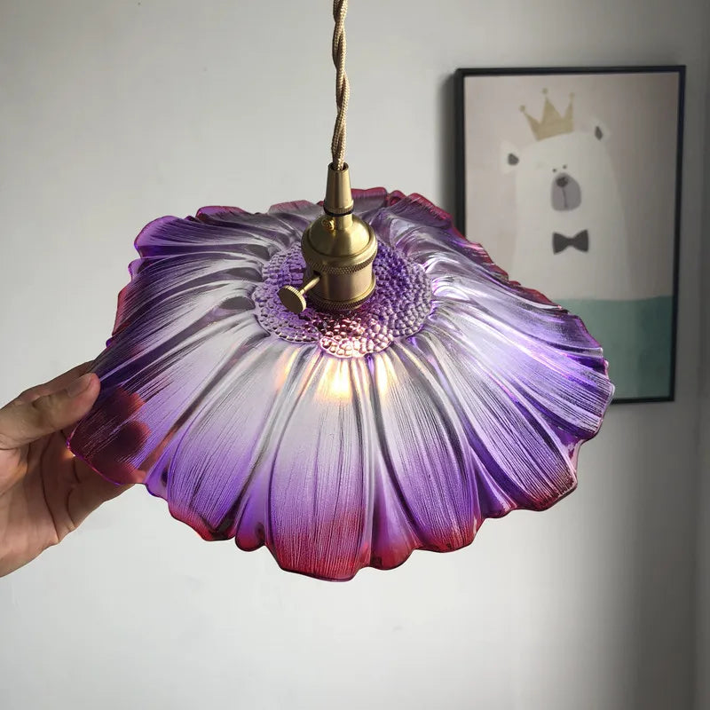 Suspension fleur | Plafonnier au design nordique et japonais