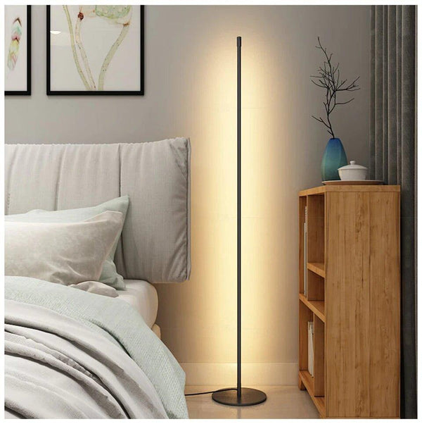 Variant image for Lampadaire LED Design Noir avec Bras Ajustable - Éclairage Directionnel pour Salon et Coin Lecture-2