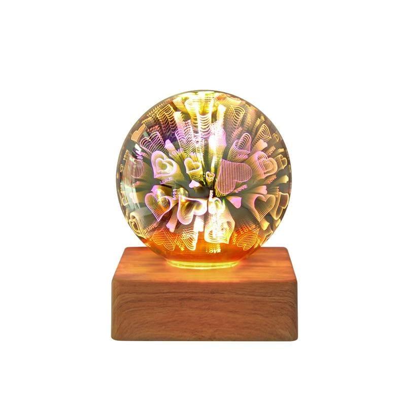 BOULA | Lampe de chevet multicolore au design captivant