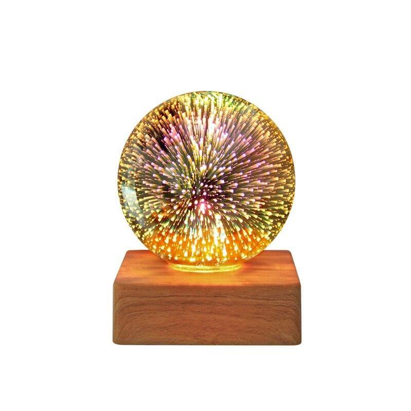 BOULA | Lampe de chevet multicolore au design captivant