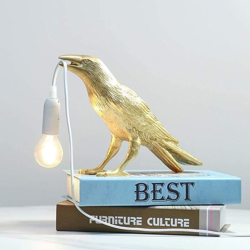 CORBEAU | Lampe de chevet au design animal original