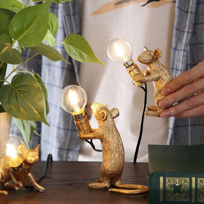 SOURIS | Lampe de chevet en forme de souris pour une touche ludique et originale