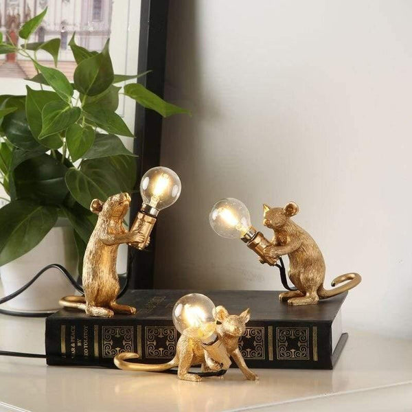 SOURIS | Lampe de chevet en forme de souris pour une touche ludique et originale