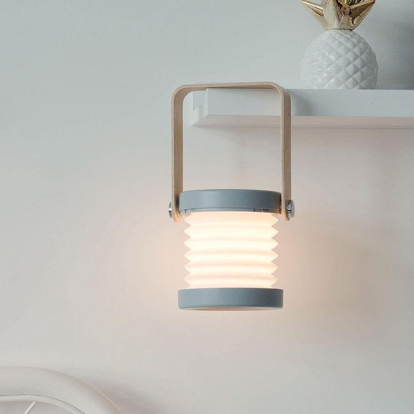 LANTERNE | Lampe de chevet élégante et moderne au design pliable