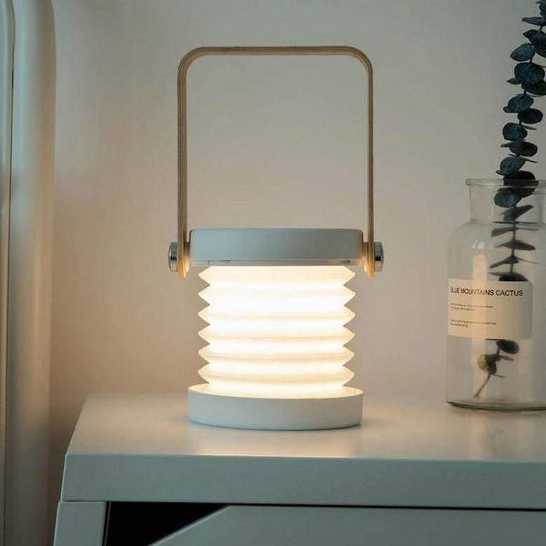 LANTERNE | Lampe de chevet élégante et moderne au design pliable