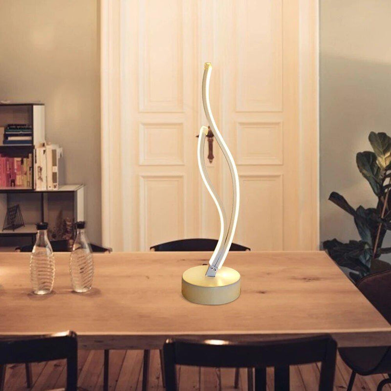 MODERNE | Lampe de chevet LED rechargeable au design épuré et raffiné