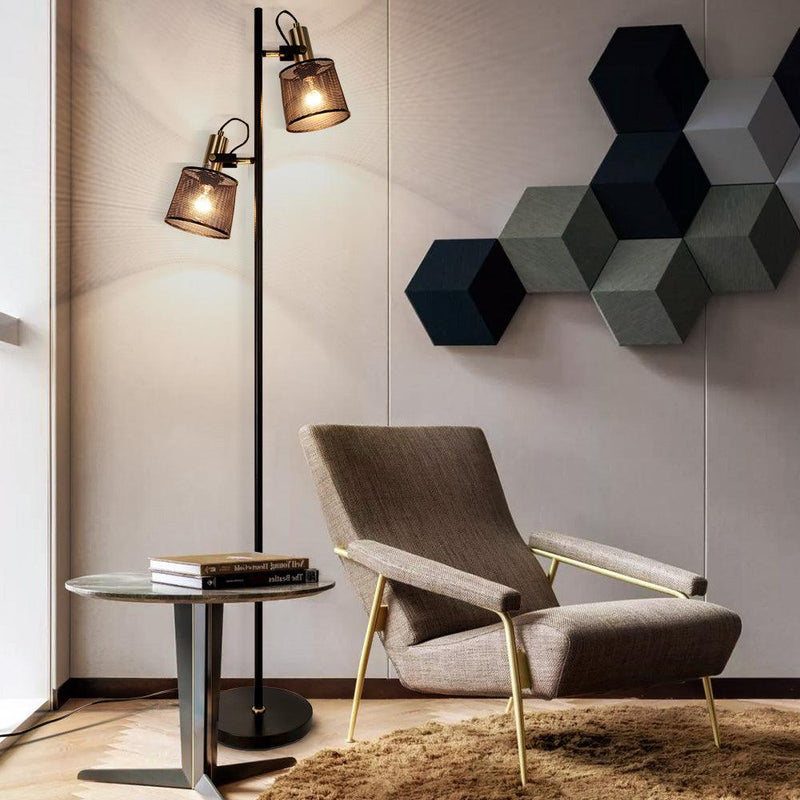 NOIA | Lampadaire noir moderne apportant une touche de sophistication